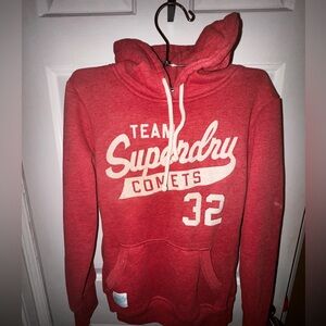 Superdry Men's Red Team Hoodie